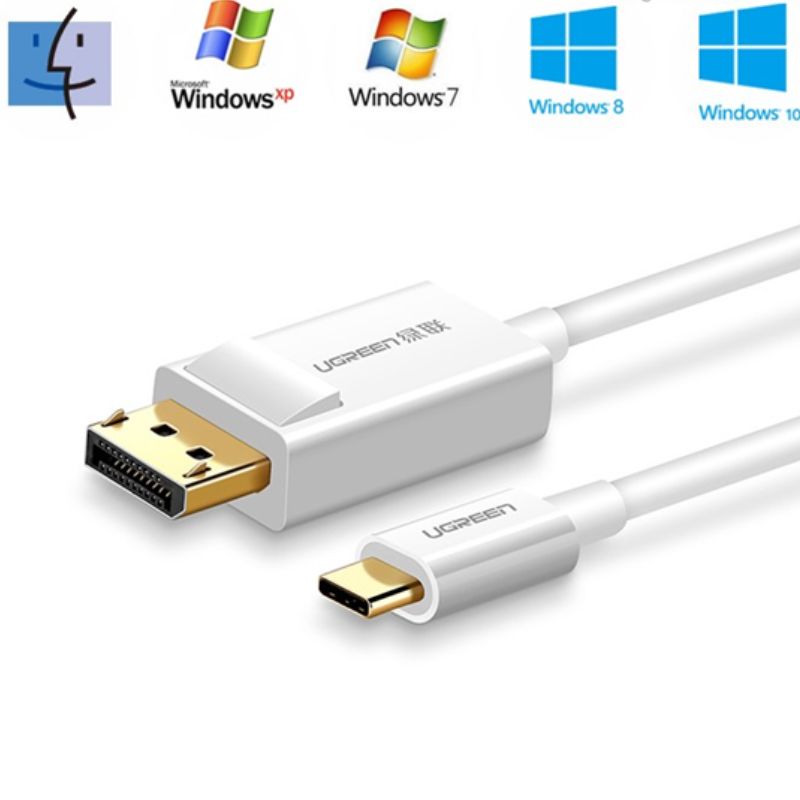 UGREEN 40420 Cáp chuyển USB Type-C to Displayport dài 1.5m