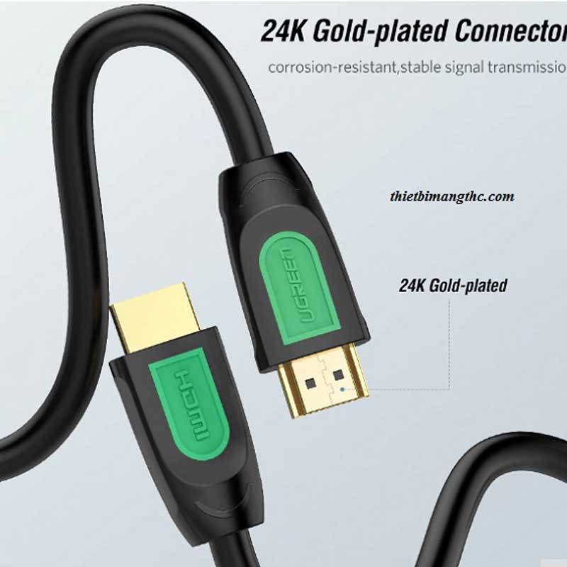 Ugreen 40461 Cáp HDMI 2.0 dài 1,5M hỗ trợ 4Kx2K chính hãng cao cấp