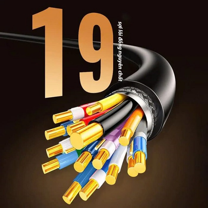 UGREEN 45434 Dây, Cáp HDMI 2.1 dài 5M 8K@60Hz 48Gbps hỗ trợ HDR eARC, chính hãng