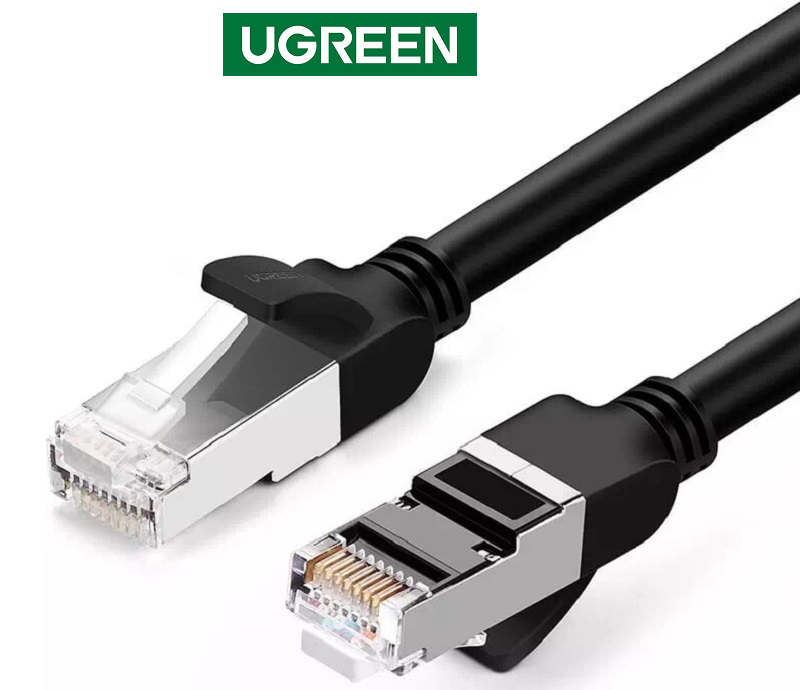 Ugreen 50196 Cáp mạng đúc sẵn Cat6e dài 10M đầu bấm kim loại cao cấp