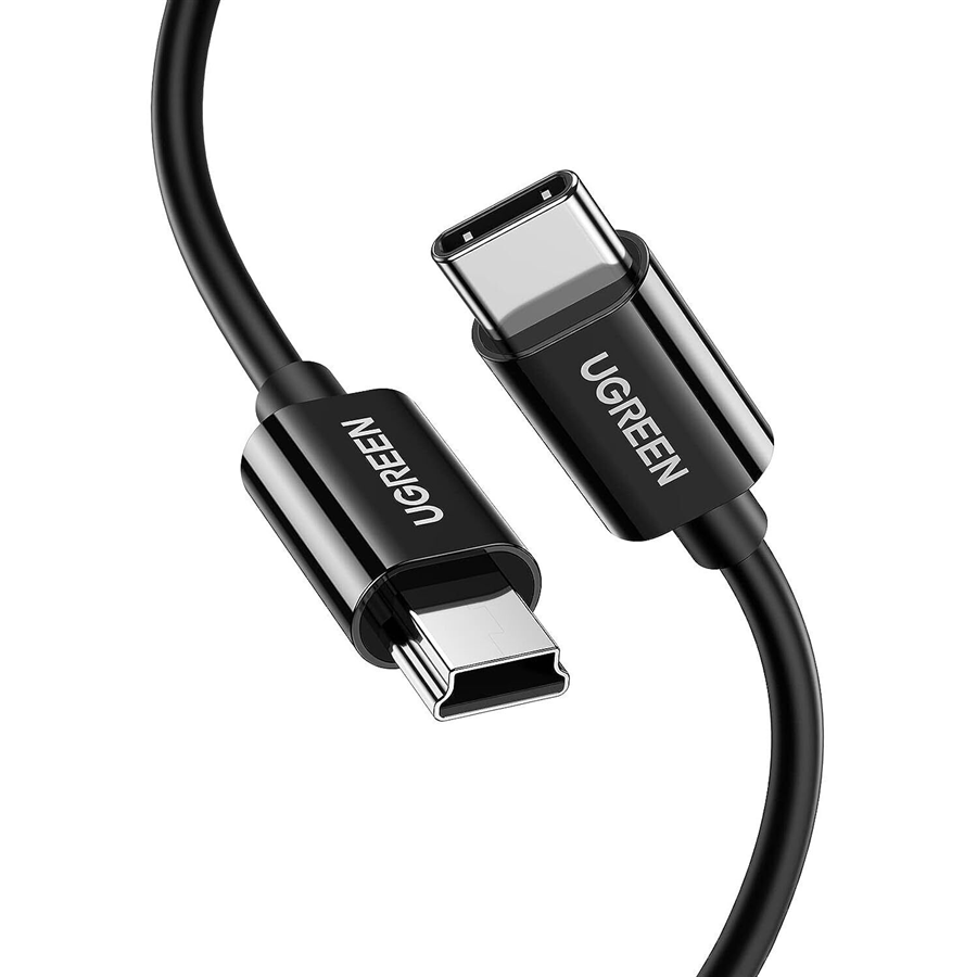 Ugreen 50445 Dây, Cáp USB-C to Mini USB Dài 1M chính hãng