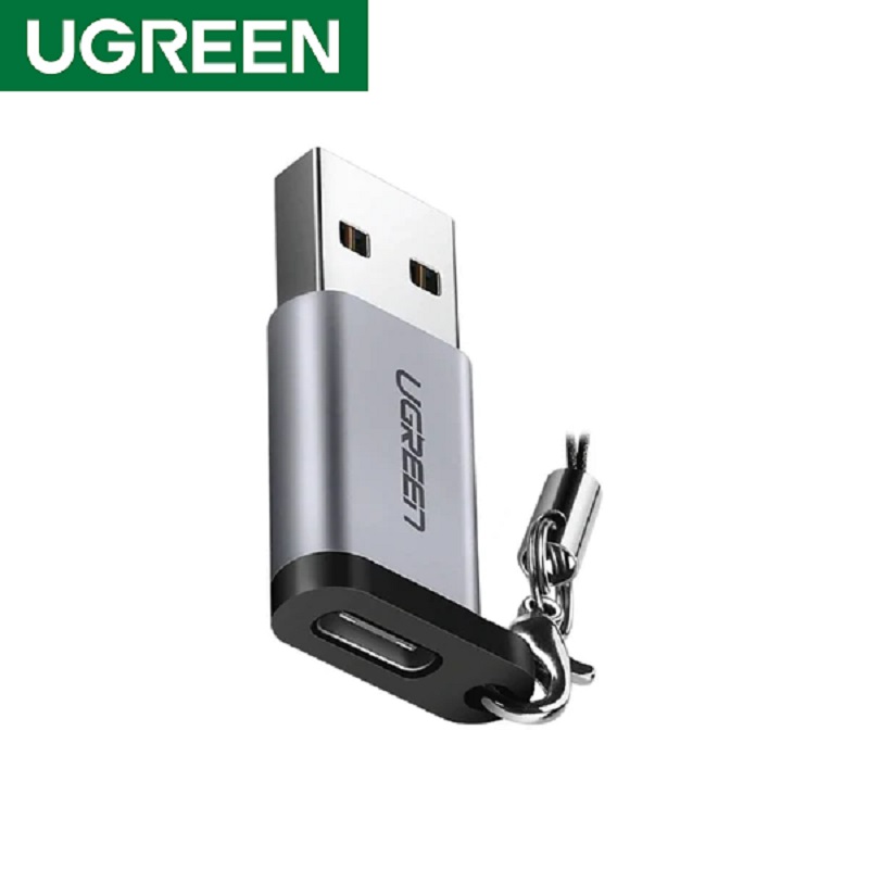 ugreen 50533 bộ chuyển đổi USB 3.0-A sang USB-C M/Fmàu xám