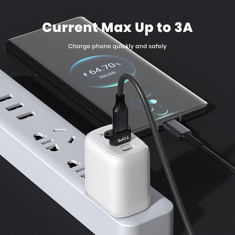 Ugreen 50568 Bộ chuyển đổi USB A Male sang USB-C Female  màu đen.