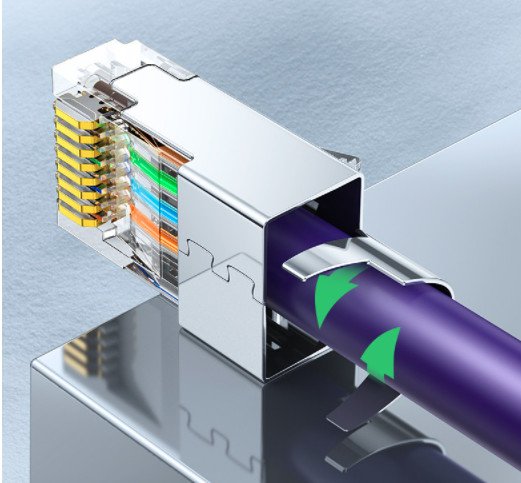 Ugreen 50634, Đầu bấm mạng CAT7 Cao Cấp