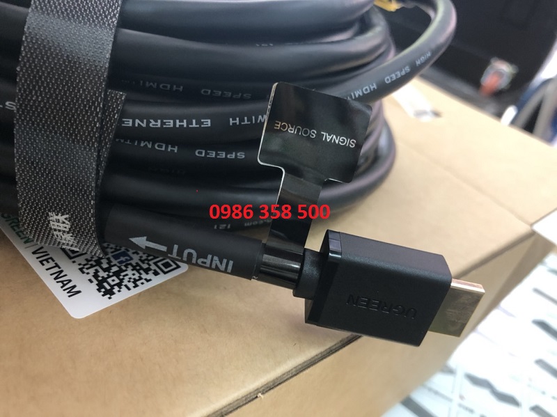 Ugreen - 50765 Dây, Cáp HDMI 50M Ugreen có IC khuế