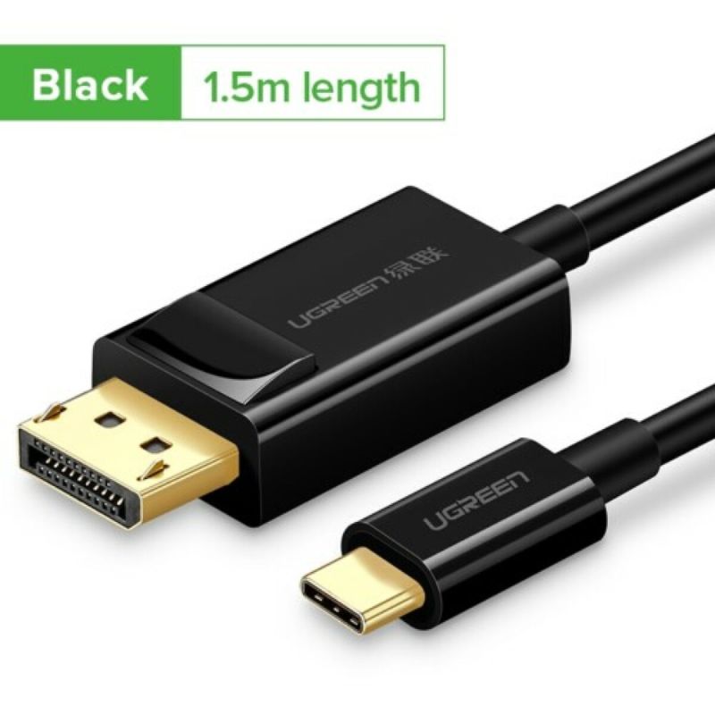 UGREEN 50994 Cáp chuyển USB Type-C to Displayport dài 1.5m