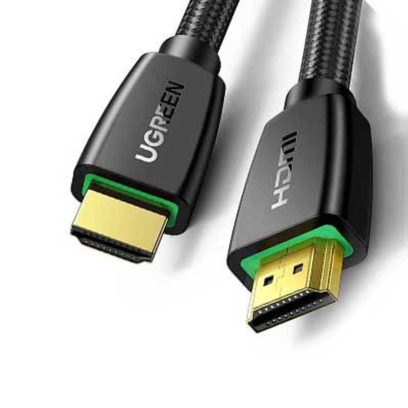 Ugreen 60363 Cáp HDMI UGREEN M/M bọc dù dài 20m (Đen) 4K@60Hz chính hãng