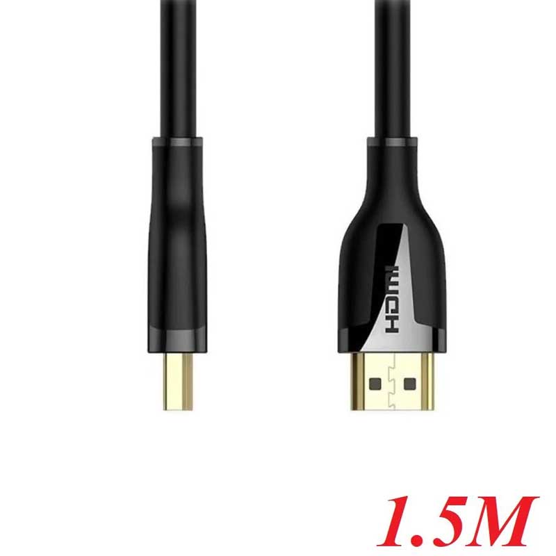 Ugreen 60439 Cáp HDMI UGREEN AM/AM 1.5m (Đen) cao cấp hỗ trợ đỗ phân giải 4K/60Hz