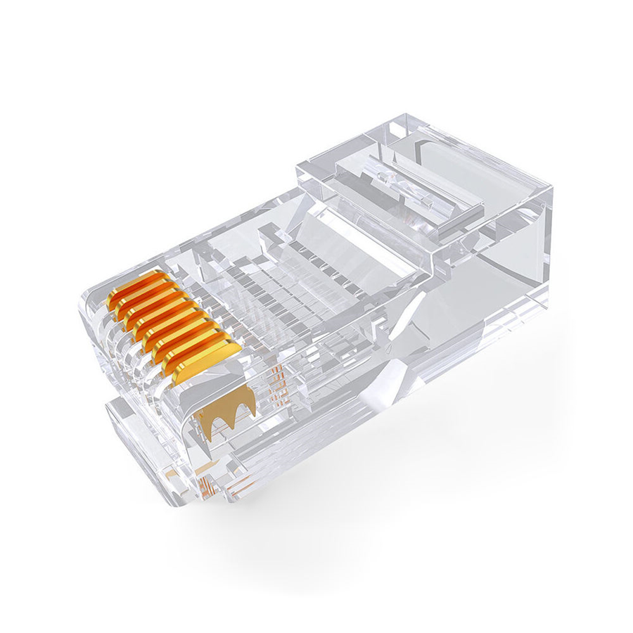 Ugreen 60558 , Đầu bấm mạng RJ45 Cat6 Hộp 100 cái