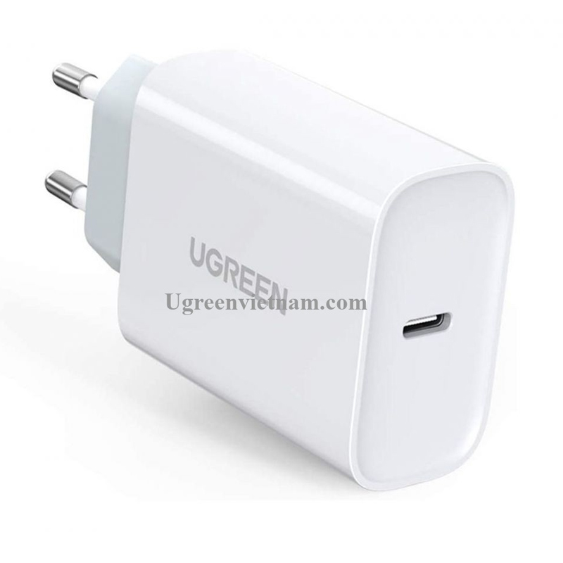 Ugreen 70161  Bộ sạc tường UGREEN PD 30W USB-C EU chính hãng