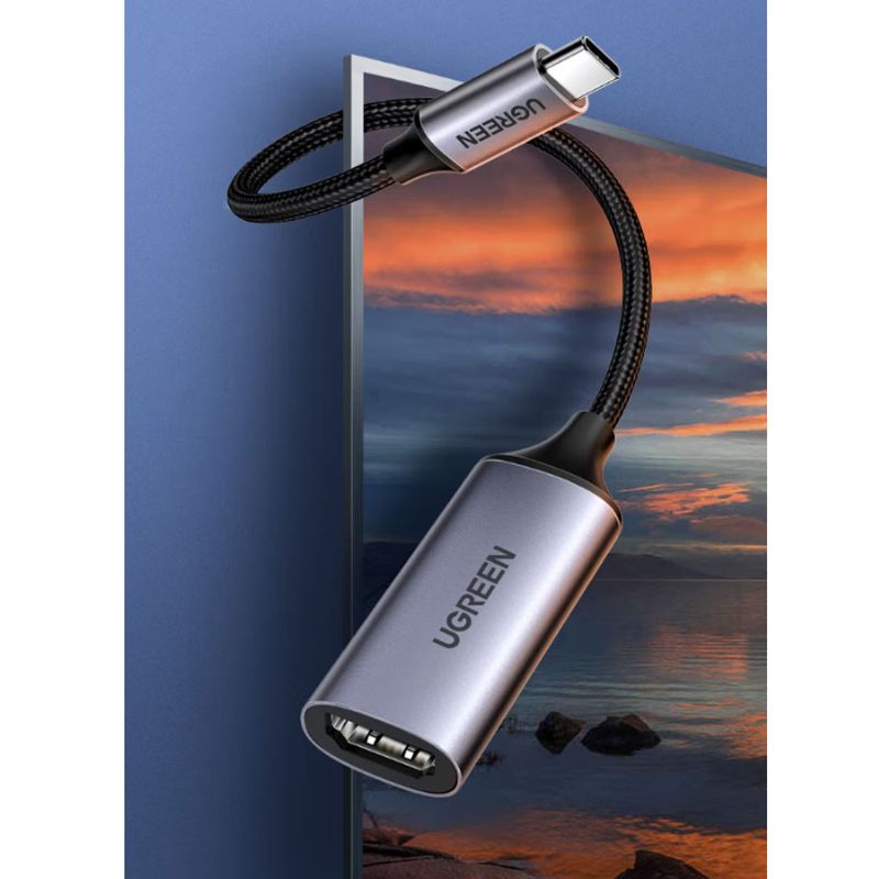 UGREEN 70444 Cáp chuyển đổi USB type-C to HDMI hỗ trợ 4K@60Hz chính hãng