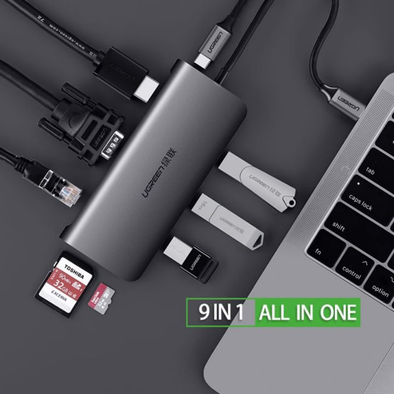 Ugreen 70490 - Bộ chuyển đổi USB-C sang HDMI 4K60H