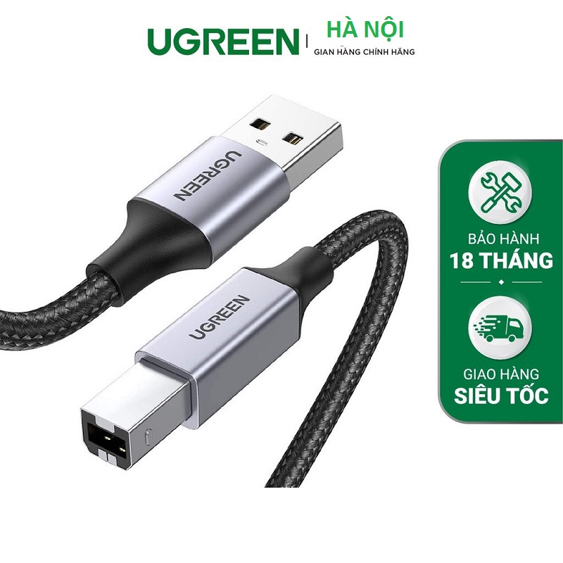 Ugreen 80801, Dây cáp máy in 1M chính hãng