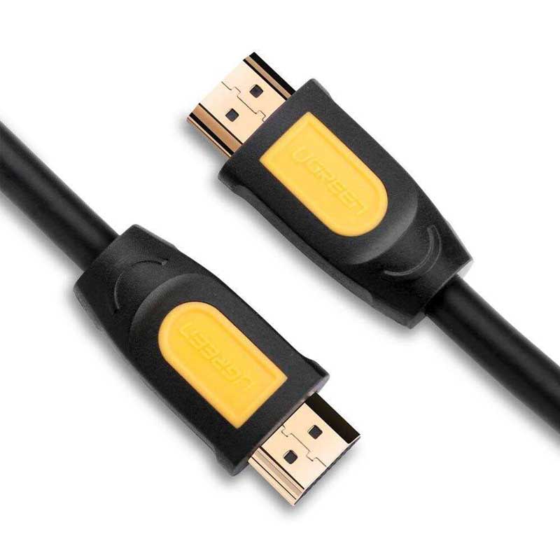 Ugreen 80837 Cáp HDMI Tròn UGREEN 0.5m (Vàng Đen) chính hãng