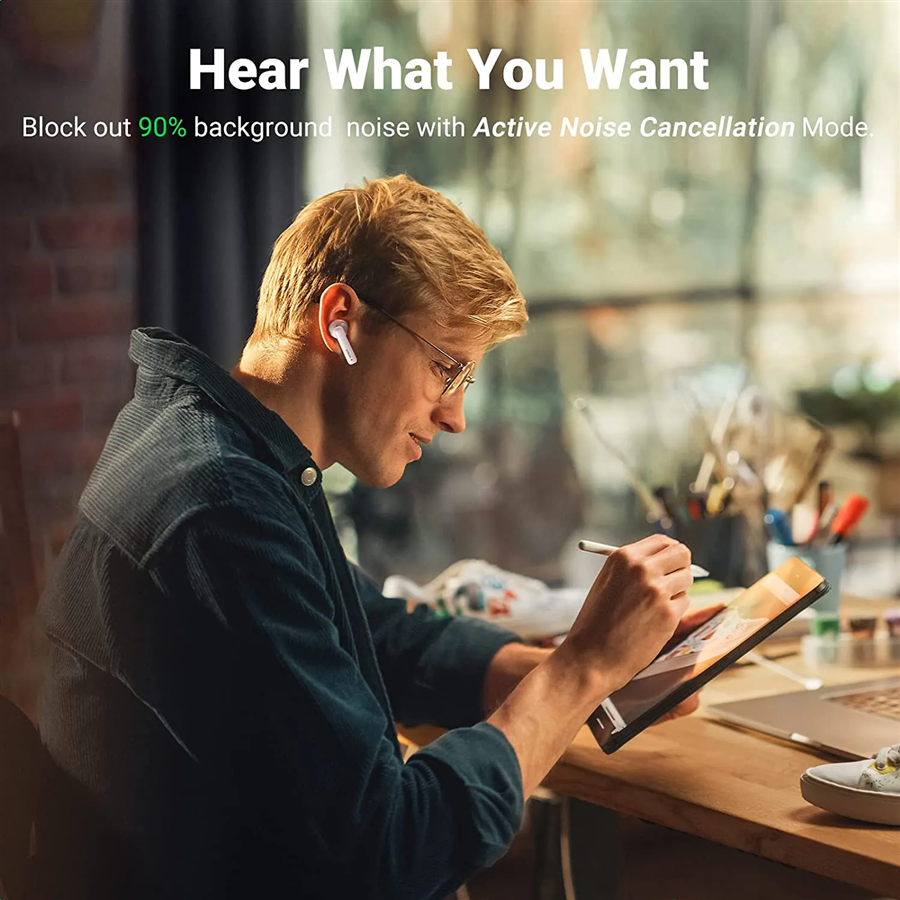 Ugreen 90206 Tai nghe Bluetooth TWS WS100 HiTune T3