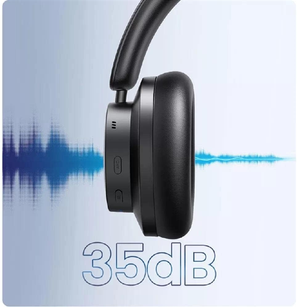 UGREEN 90422 Tai nghe chống ồn chủ động lai HiTune Max3 (Màu đen) cao cấp