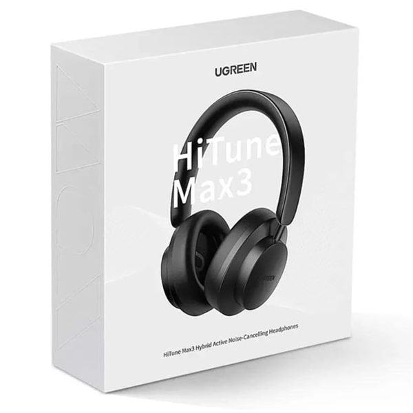 UGREEN 90422 Tai nghe chống ồn chủ động lai HiTune Max3 (Màu đen) cao cấp