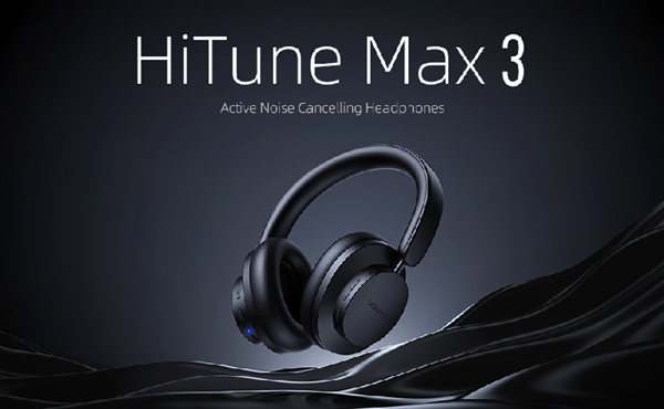 UGREEN 90422 Tai nghe chống ồn chủ động lai HiTune Max3 (Màu đen) cao cấp