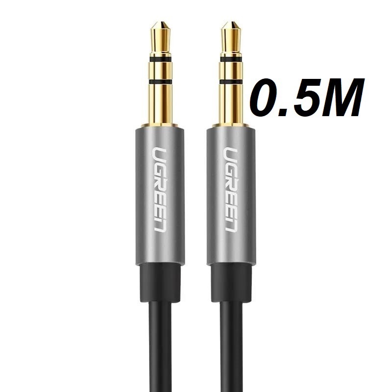 Ugreen 10732 cáp audio 2 đầu 3.5mm dài 0.5m(màu đen)