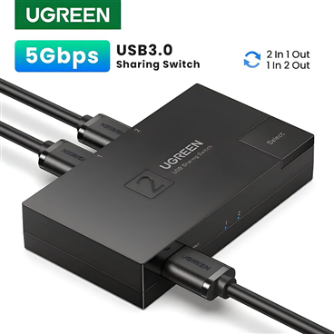 Ugreen 15149 bộ gộp USB 3.0 2 ra 1 cao cấp chính hãng