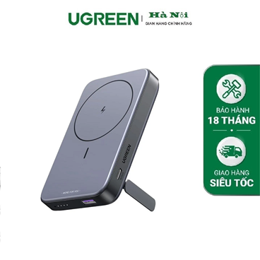 Ugreen 15086 Pin sạc dự phòng 10000mAh Magnetic Wireless Power Bank cao cấp