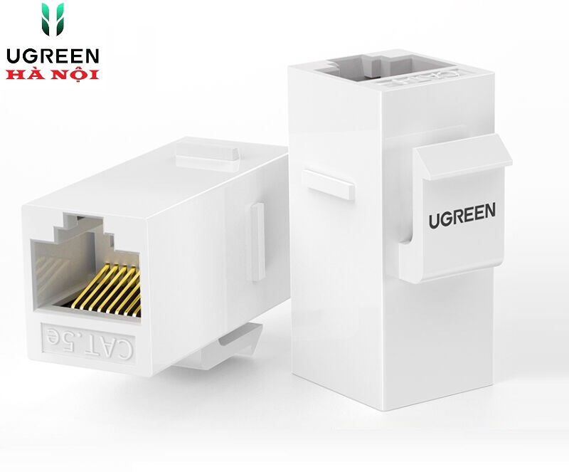 80455 Nhân ổ cắm mạng cat5 Ugreen âm tường dạng đầu nối