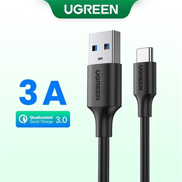 Cáp sạc và truyền dữ liệu tốc độ nhanh USB 3.0 sang USB type C, 3A dài 1M Ugreen US184 20882