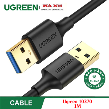 Ugreen 10370 Dây - Cáp USB 3.0 nối hai đầu dương dương dài 1M chính hãng  cao cấp