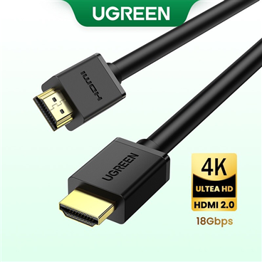 UGREEN 10107, Dây, Cáp HDMI dài 2M cao cấp hỗ trợ Ethernet + 4k 2k chính hãng