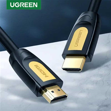 Ugreen 10115 Cáp HDMI Tròn UGREEN 1m (Vàng/Đen) cao cấp
