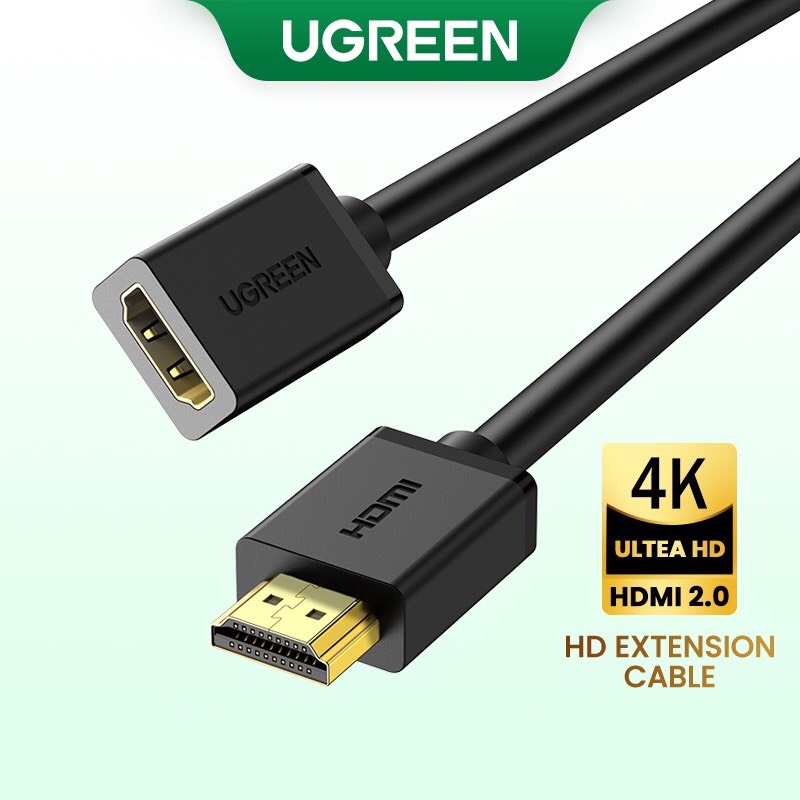 Ugreen 10142 - Cáp HDMI nối dài 2M hỗ trợ 4K 2K chính hãng