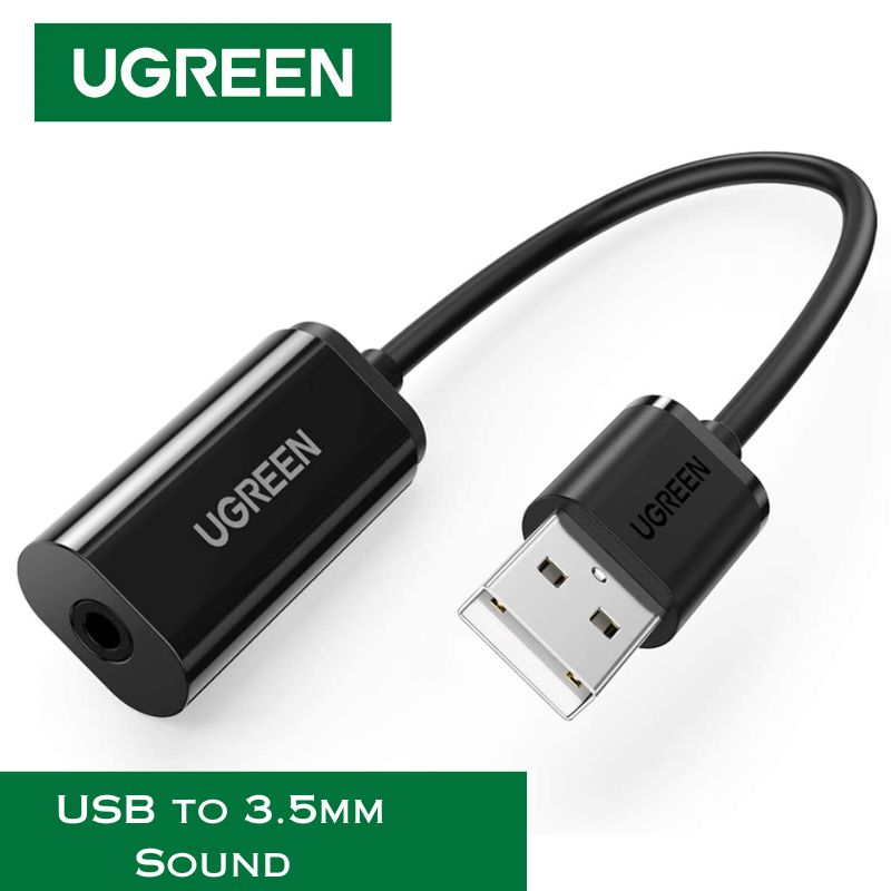 Ugreen 10330 Cáp USB Sound 3.5mm chính hãng