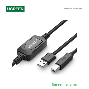 Ugreen 10362, Dây Cáp máy in USB 15m chính hãng Ugreen 10362 có IC khuếch đại