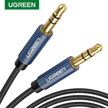 Ugreen 10686 Dây AV 3.5mm (M/Mdài 1.5M (Màu Xanh))