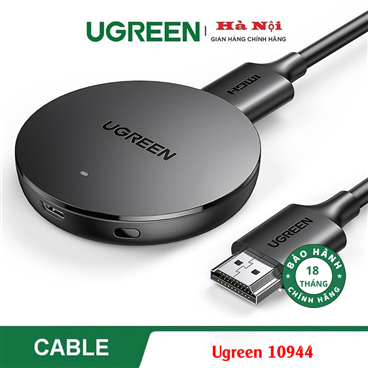 Ugreen 10944, Bộ Truyền HDMI Không Dây WiFi 2.4G/5-Kết nối Điện Thoại+LapTop+Máy tính bảng lên Tivi
