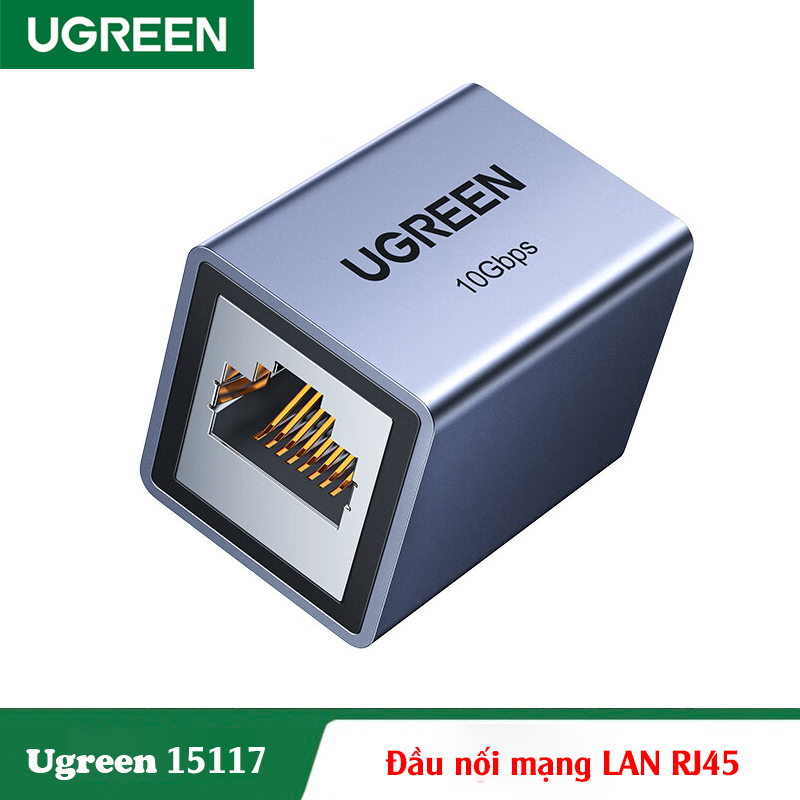 Ugreen 15117, Bộ Nối Đầu nối dây mạng RJ40 10Gbps Vỏ Nhôm