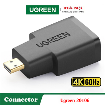 Ugreen 20106, Đầu chuyển đổi Micro HDMI to HDMI chính hãng