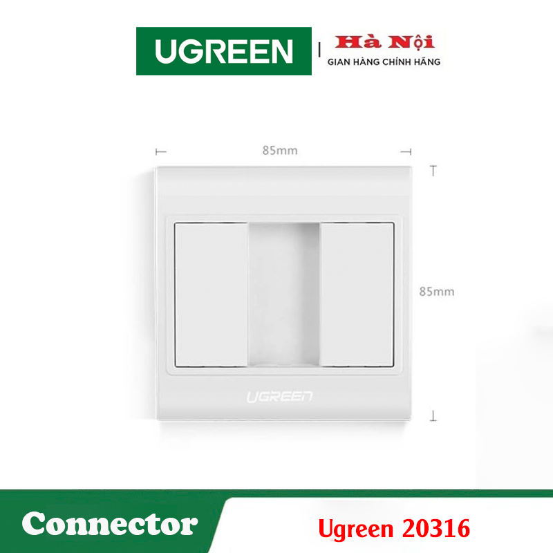 Ugreen 20316, Mặt nạ âm tường Cao Cấp