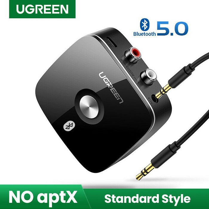 Ugreen 30445 Thiết bị nhận Bluetooth 5.0 Music Receiver cho loa, amply cao cấp