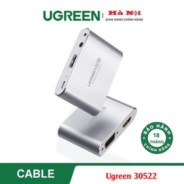 Ugreen 30522, Bộ chuyển đổi Lightning sang HDMI + VGA + Audio