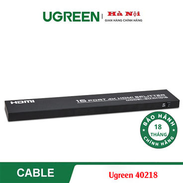 Ugreen 40218,Bộ chia HDMI 1 ra 16 cống hỗ trợ HDMI 1.3b full HD 1080p chính hãng cao cấp