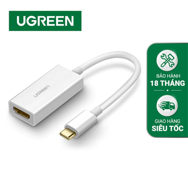 UGREEN 40273 Cáp chuyển đổi USB-C to HDMI chính hãng hỗ trợ 4k*2K