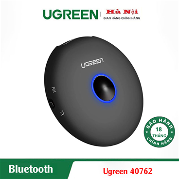 Ugreen 40762, Bộ Thu Phát Music Bluetooth 4.2  (TX/RX) 2 trong 1 hỗ trợ APTX Cao Cấp
