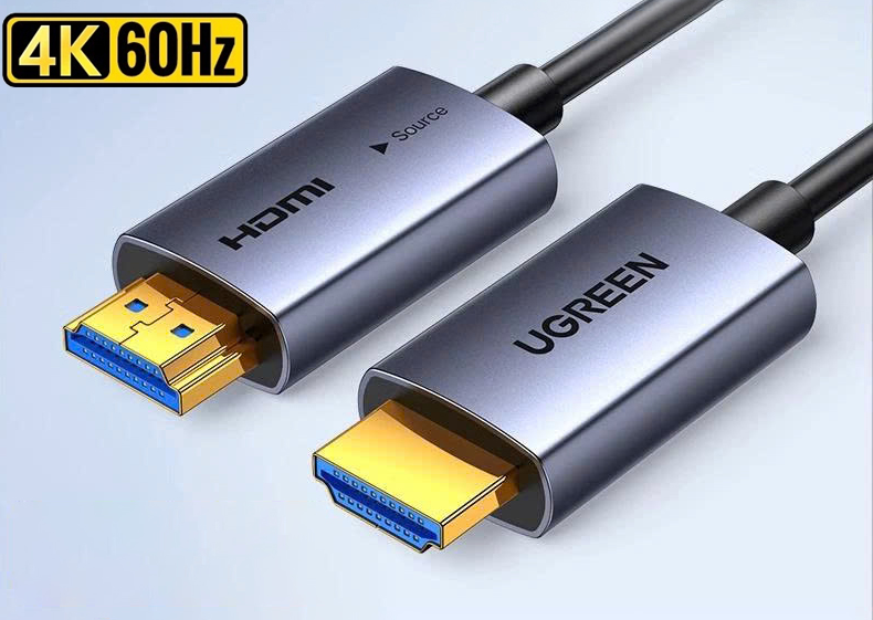 Ugreen 45507 Cáp HDMI 2.0 sợi quang AOC dài 30M hỗ trợ 4K@60Hz cao cấp