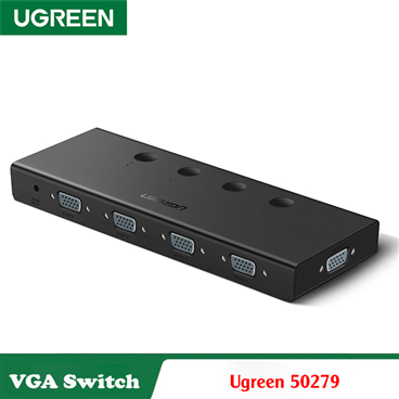 Ugreen 50279, Bộ gộp VGA 4 vào 1 ra Hỗ trợ full HD 500Mhz chính hãng Ugreen