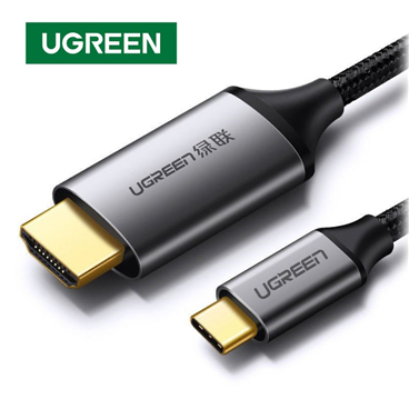 UGREEN 50570 Cáp USB Type-C to HDMI hỗ trợ 4K@60Hz dài 1,5m chính hãng