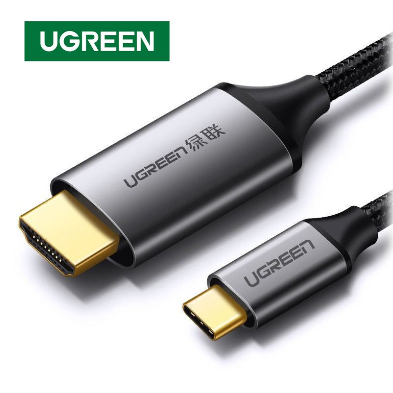 UGREEN 50570 Cáp USB Type-C to HDMI hỗ trợ 4K@60Hz dài 1,5m chính hãng