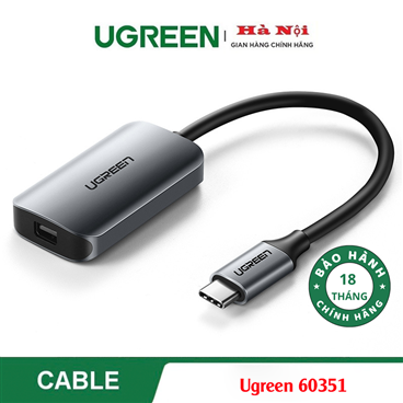 Ugreen 60351 Dây, Cáp chuyển Type C sang Mini Displayport Cao Cấp