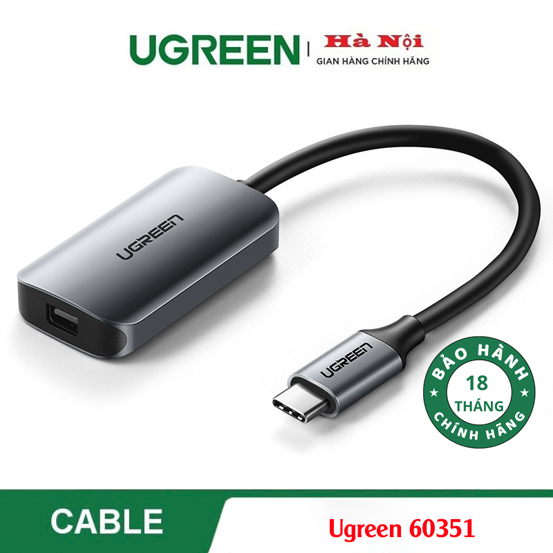 Ugreen 60351 Dây, Cáp chuyển Type C sang Mini Displayport Cao Cấp