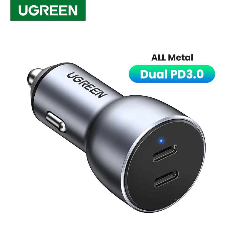 Ugreen 70594 Sạc ô tô UGREEN PD (Xám không gian) chính hãng